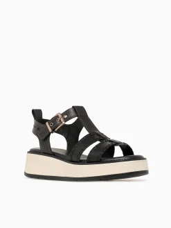 Discount Carmela carien 162246 negro piel Black