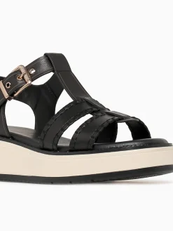 Discount Carmela carien 162246 negro piel Black
