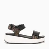 Hot Carmela caritina 162243 negro piel Black