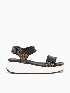 Hot Carmela caritina 162243 negro piel Black