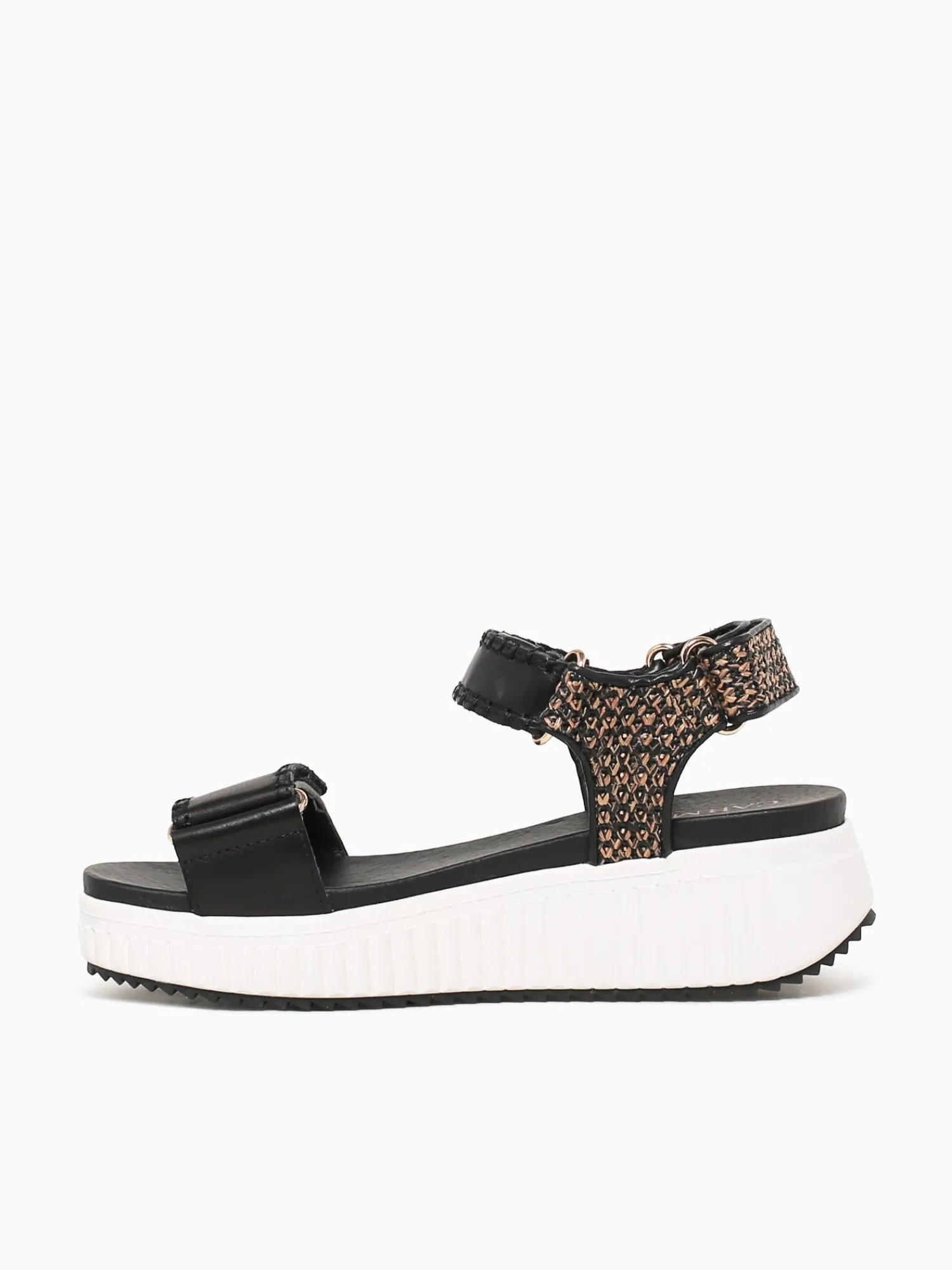 Hot Carmela caritina 162243 negro piel Black