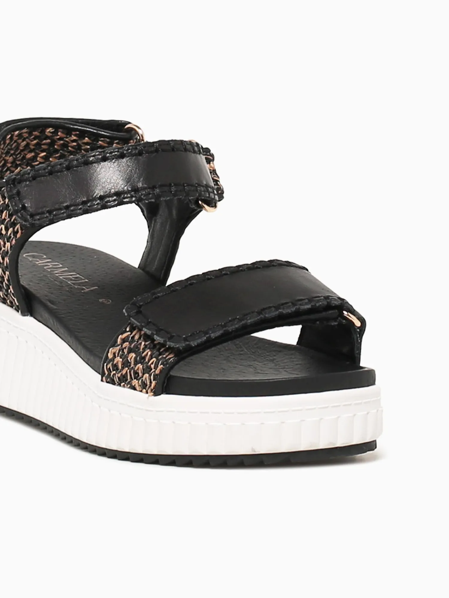 Hot Carmela caritina 162243 negro piel Black