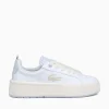 Fashion Lacoste carnaby plat 223 1 wht lt.trqs leather White