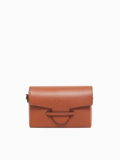 Hot La Favorita caro crossbody cuoio bruno leather Tan