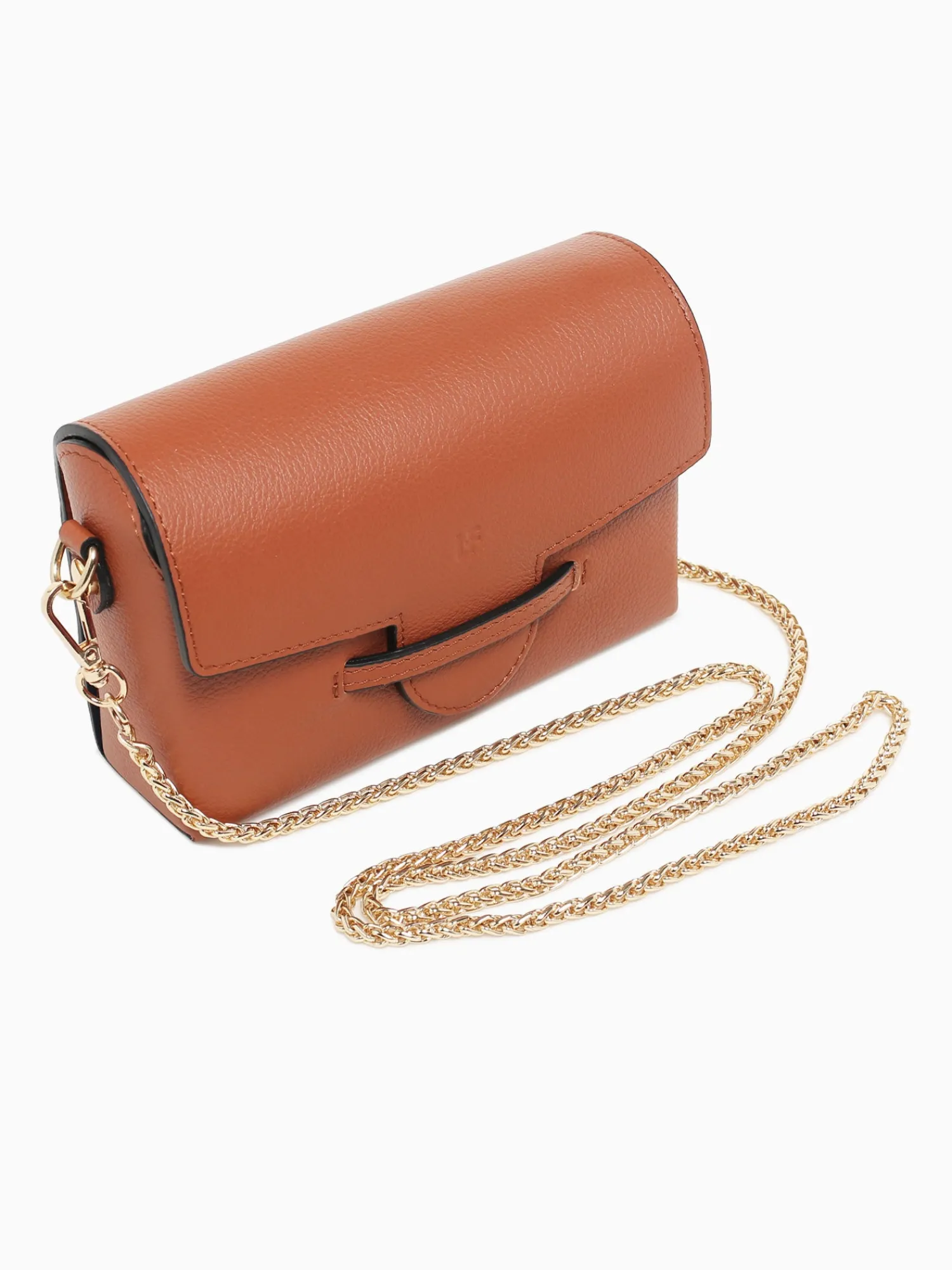 Hot La Favorita caro crossbody cuoio bruno leather Tan