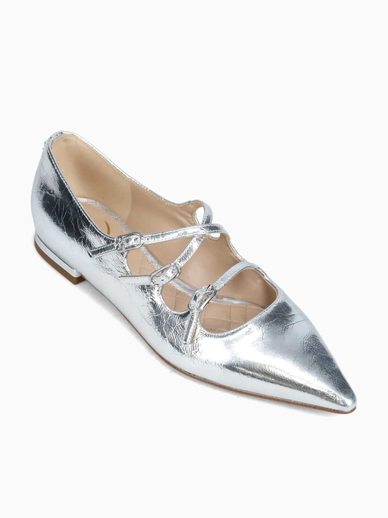 Hot Sam Edelman cass soft metallic Silver