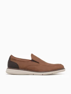 New Nunn Bush chase casual moc toe cognac multi Brown