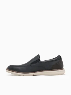 Hot Nunn Bush chase casual moc toe multi Navy