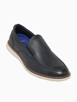 Hot Nunn Bush chase casual moc toe multi Navy