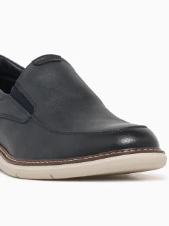 Hot Nunn Bush chase casual moc toe multi Navy