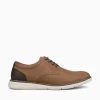 New Nunn Bush chase plain toe multi man made Cognac