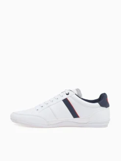 Outlet Lacoste chaymon 0120 40cma0067407 wht leather White