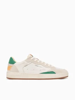 Hot CRIME LONDON chelsea 14200pp7 10 wht green lea White Multi