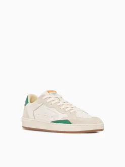 Hot CRIME LONDON chelsea 14200pp7 10 wht green lea White Multi