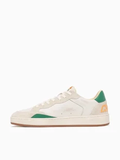 Hot CRIME LONDON chelsea 14200pp7 10 wht green lea White Multi