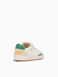 Hot CRIME LONDON chelsea 14200pp7 10 wht green lea White Multi