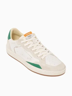 Hot CRIME LONDON chelsea 14200pp7 10 wht green lea White Multi