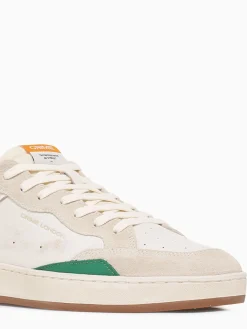 Hot CRIME LONDON chelsea 14200pp7 10 wht green lea White Multi
