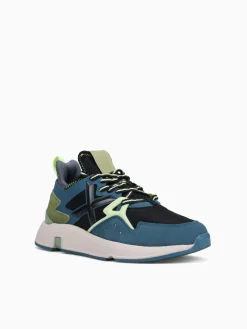 Clearance MUNICH clik man 73 mesh suede Blue