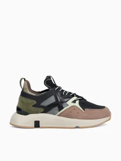 New MUNICH clik man 76 mesh suede Brown