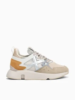 New MUNICH clik woman 79 mesh suede Beige