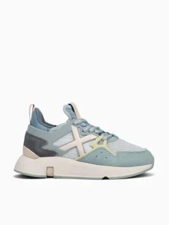 New MUNICH clik woman 81 lt.blue mesh suede Light Blue