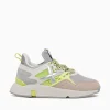 Clearance MUNICH clik woman amarillo mesh suede Yellow