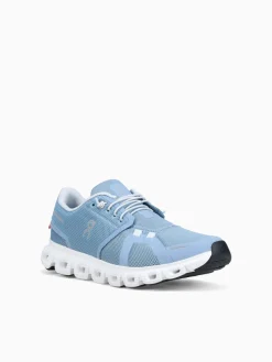 Sale ON cloud 6 chambray white mesh Blue