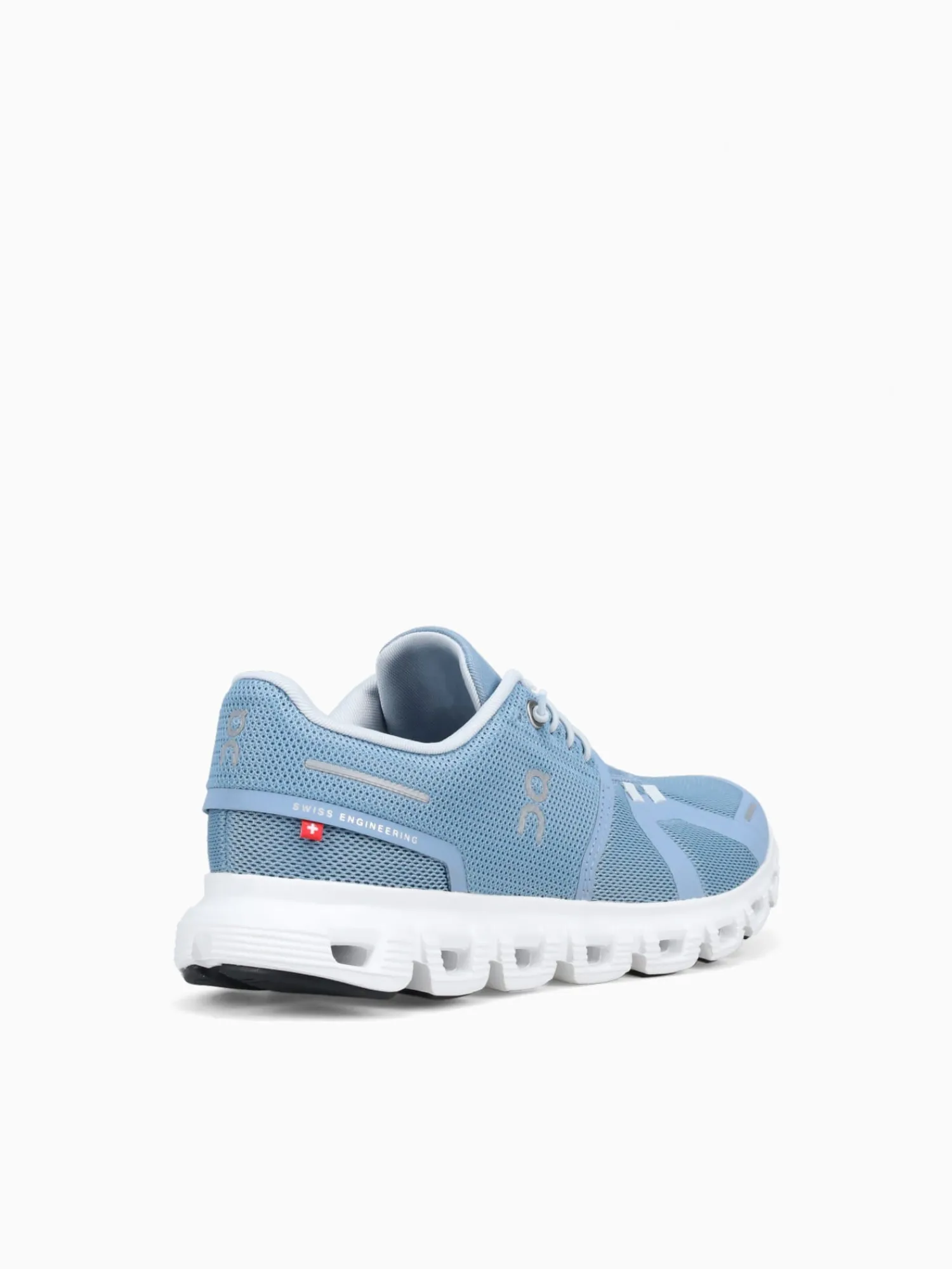 Sale ON cloud 6 chambray white mesh Blue