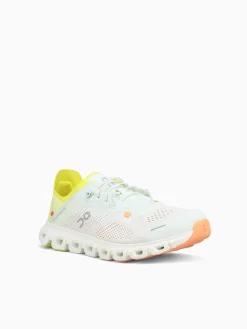 New ON cloud 6 coast aloe limelight mesh Blue