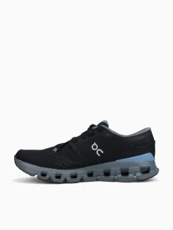 Hot ON cloud x 4 chambray mesh Black