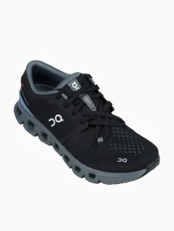 Hot ON cloud x 4 chambray mesh Black