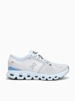 Outlet ON cloud x 4 chambray mesh Silver