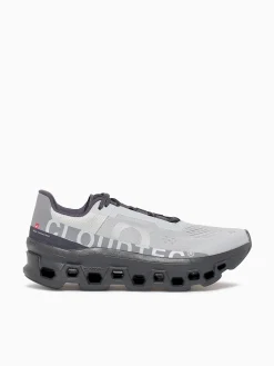 Online ON cloudmster glacier black mesh Blue