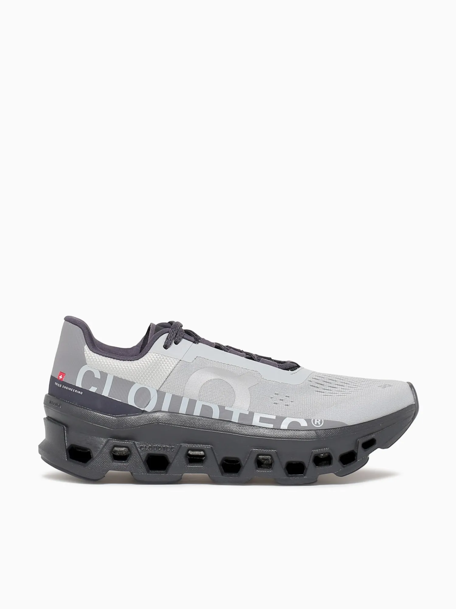 Online ON cloudmster glacier black mesh Blue