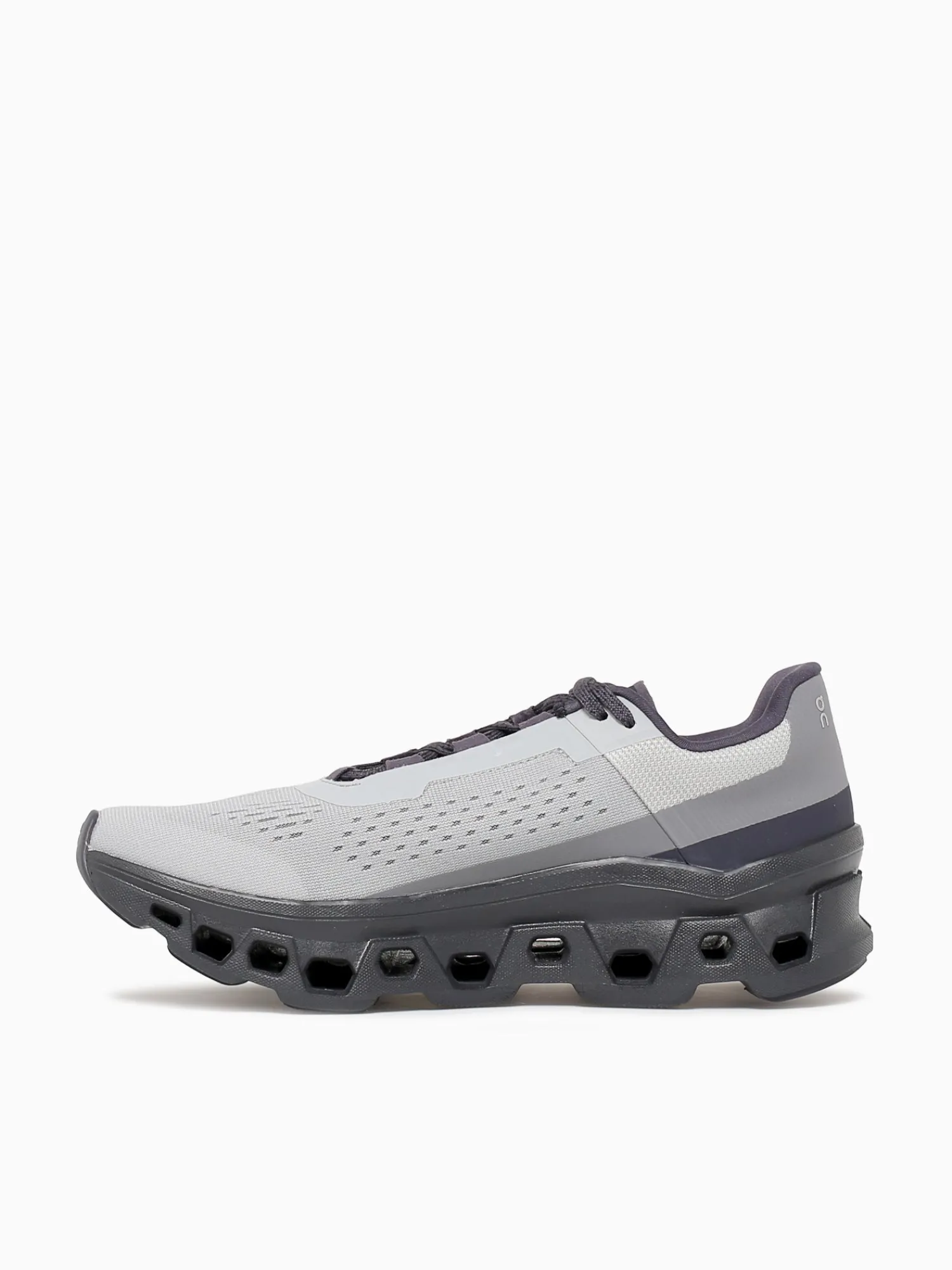 Online ON cloudmster glacier black mesh Blue
