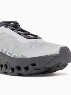 Online ON cloudmster glacier black mesh Blue