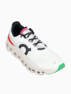 Online ON cloudmster ivory pearl mesh White