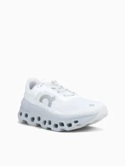 Hot ON cloudmster glacier mesh White