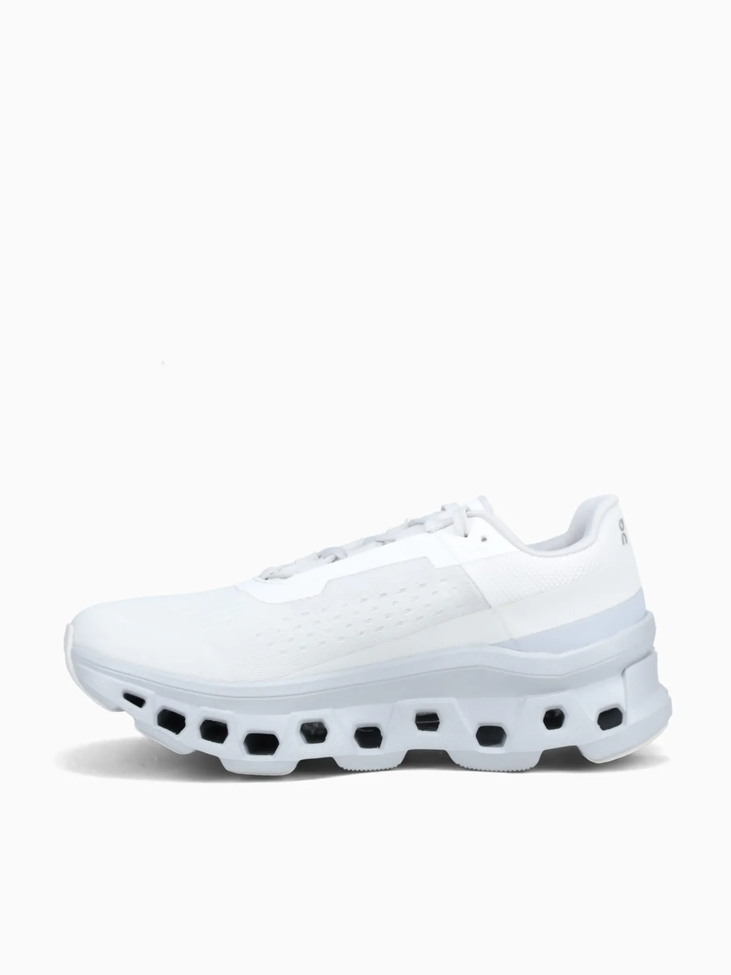 Hot ON cloudmster glacier mesh White