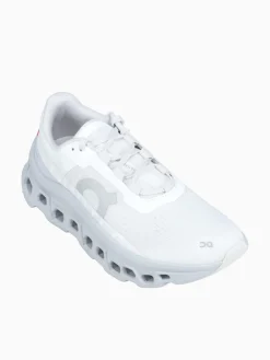 Hot ON cloudmster glacier mesh White