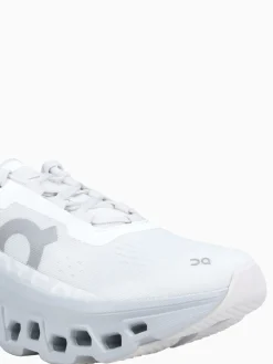 Hot ON cloudmster glacier mesh White