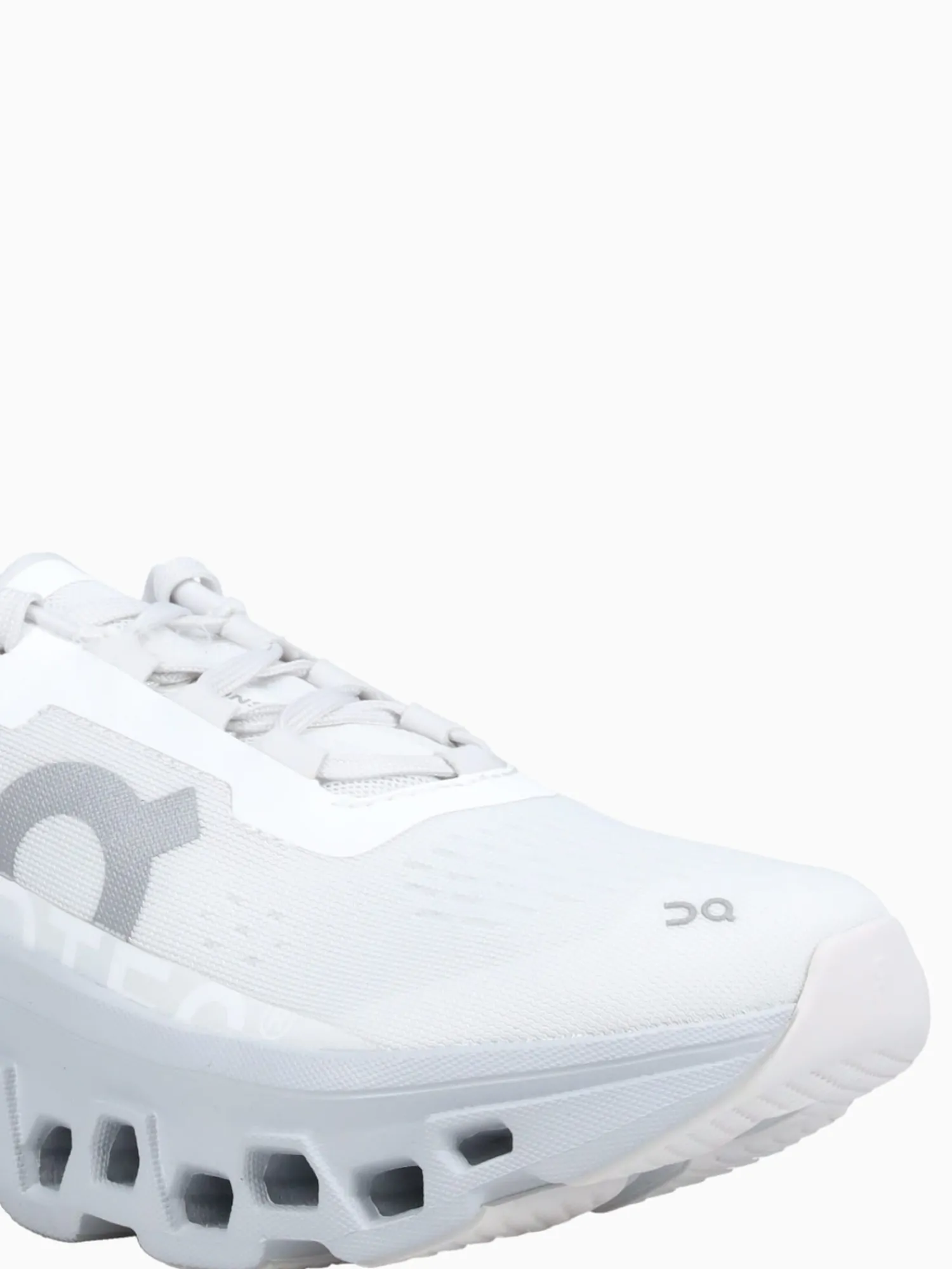 Hot ON cloudmster glacier mesh White