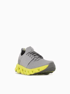 Sale ON cloudswift 4 alloy lime mesh Grey Multi