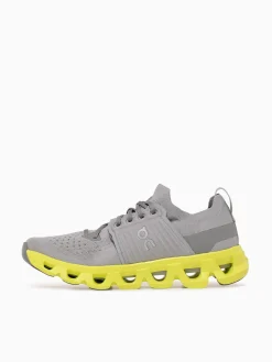 Sale ON cloudswift 4 alloy lime mesh Grey Multi