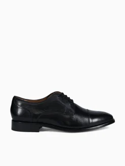 Sale Florsheim conetta cap toe oxford leather Black