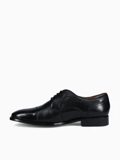 Sale Florsheim conetta cap toe oxford leather Black
