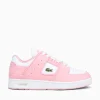Sale Lacoste court cage 224 lt.pink white leather Light Pink