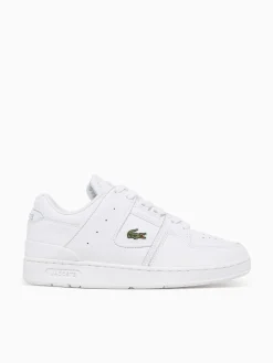 Hot Lacoste court cage 224 leather White