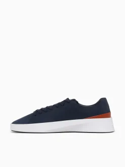 Hot Wolf & Shepherd cruise lo white nubuck Navy